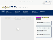Tablet Screenshot of faaaa.asn.au